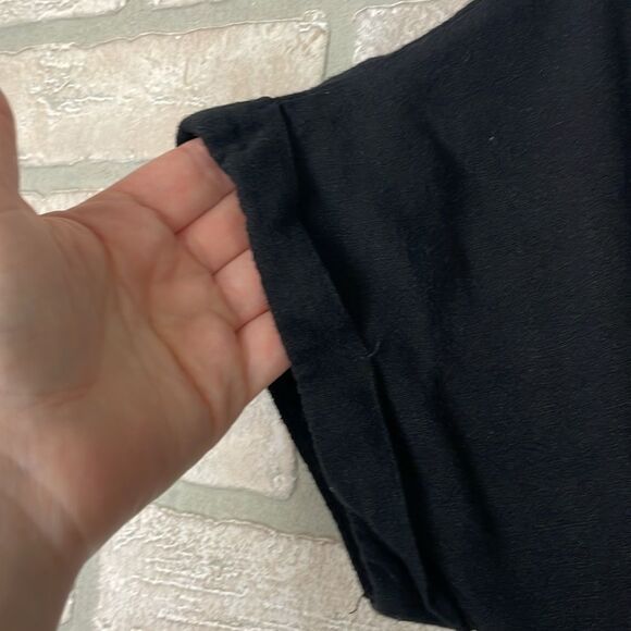 Allie Rose Black casual jumpsuit one piece size small viscose/linen - Picture 8 of 10